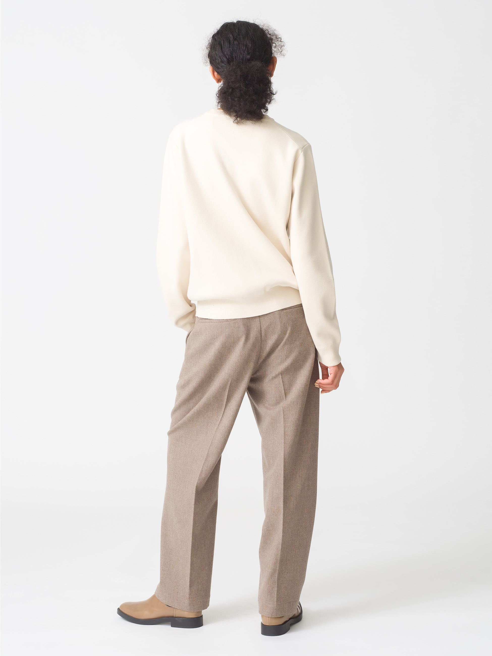 Blacksheep Wool Pants (beige)｜HERILL(ヘリル)｜Ron Herman