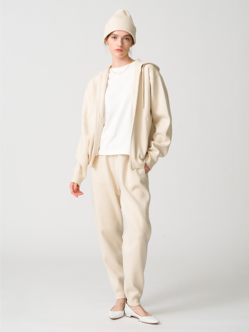 Brewed Protein Organic Cotton Knit Pants 詳細画像 ivory 2