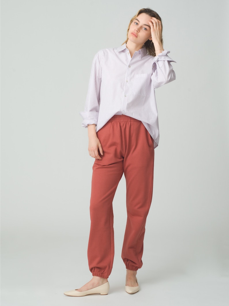 Essential Sweat Pants (red/beige/brown) 詳細画像 red