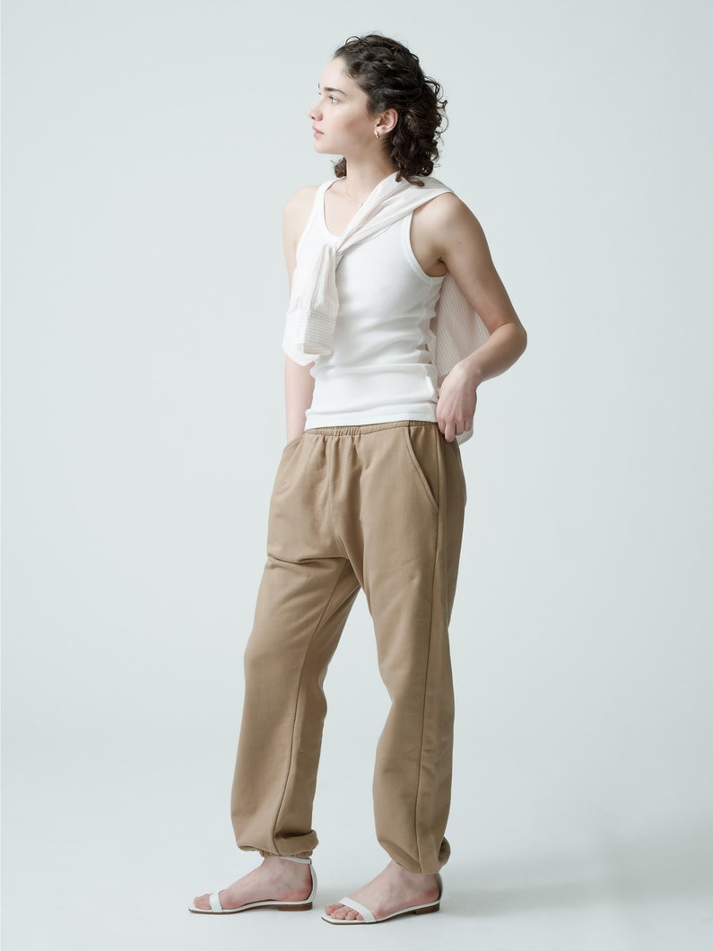Essential Sweat Pants (red/beige/brown) 詳細画像 beige