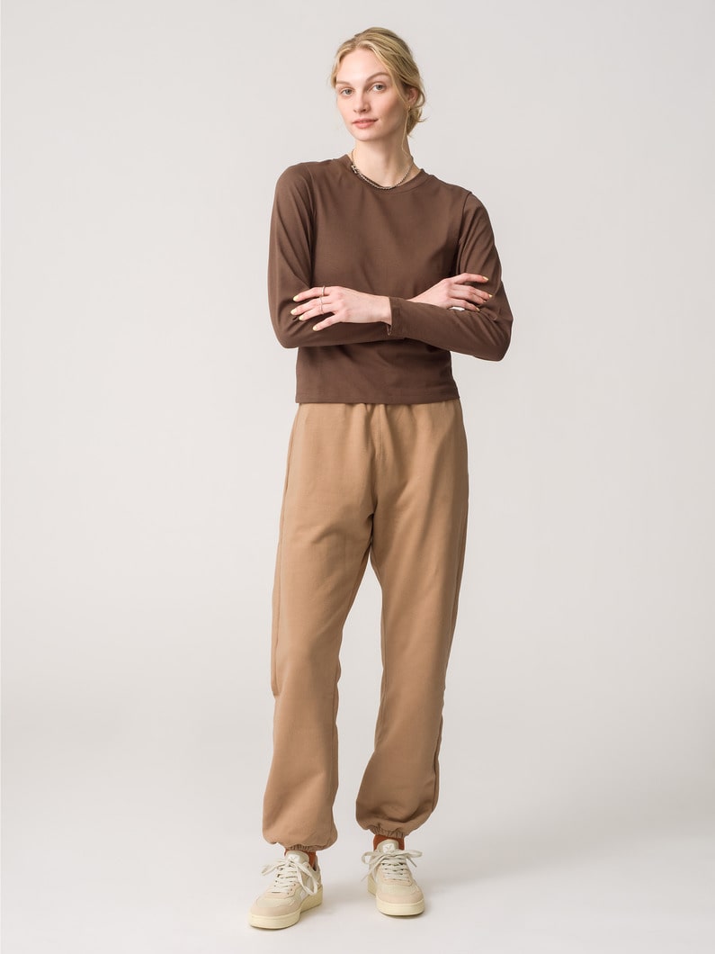Essential Sweat Pants (red/beige/brown) 詳細画像 beige