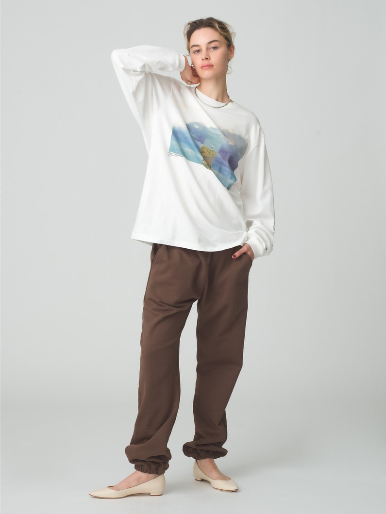 Essential Sweat Pants (red/beige/brown)｜Signe(シグネ)｜Ron 