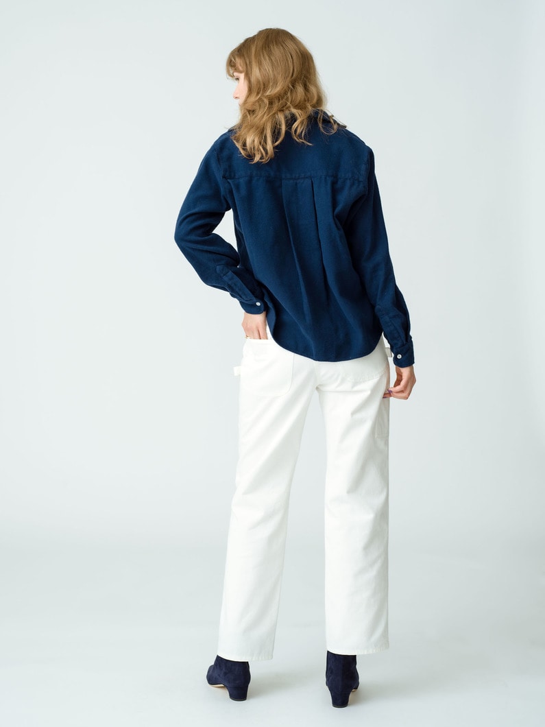 Silvio Cotton Shirt (navy)｜Frank＆Eileen(フランク＆アイリーン