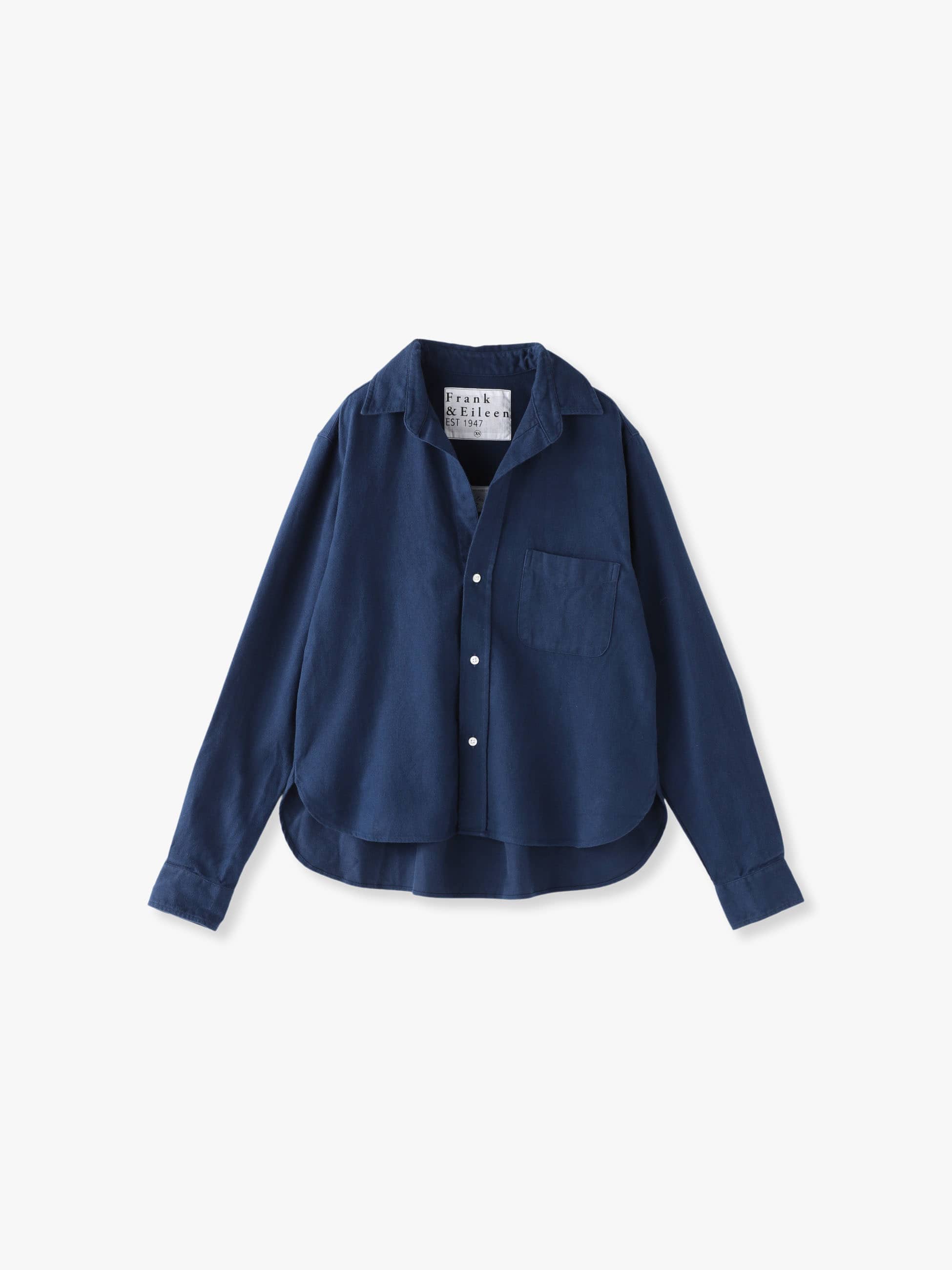 Silvio Cotton Shirt (navy)｜Frank＆Eileen(フランク＆アイリーン