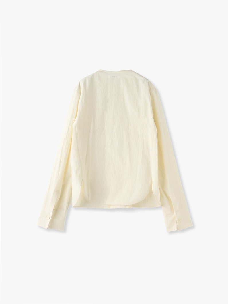Cotton Cashmere Shirt 詳細画像 ivory 1