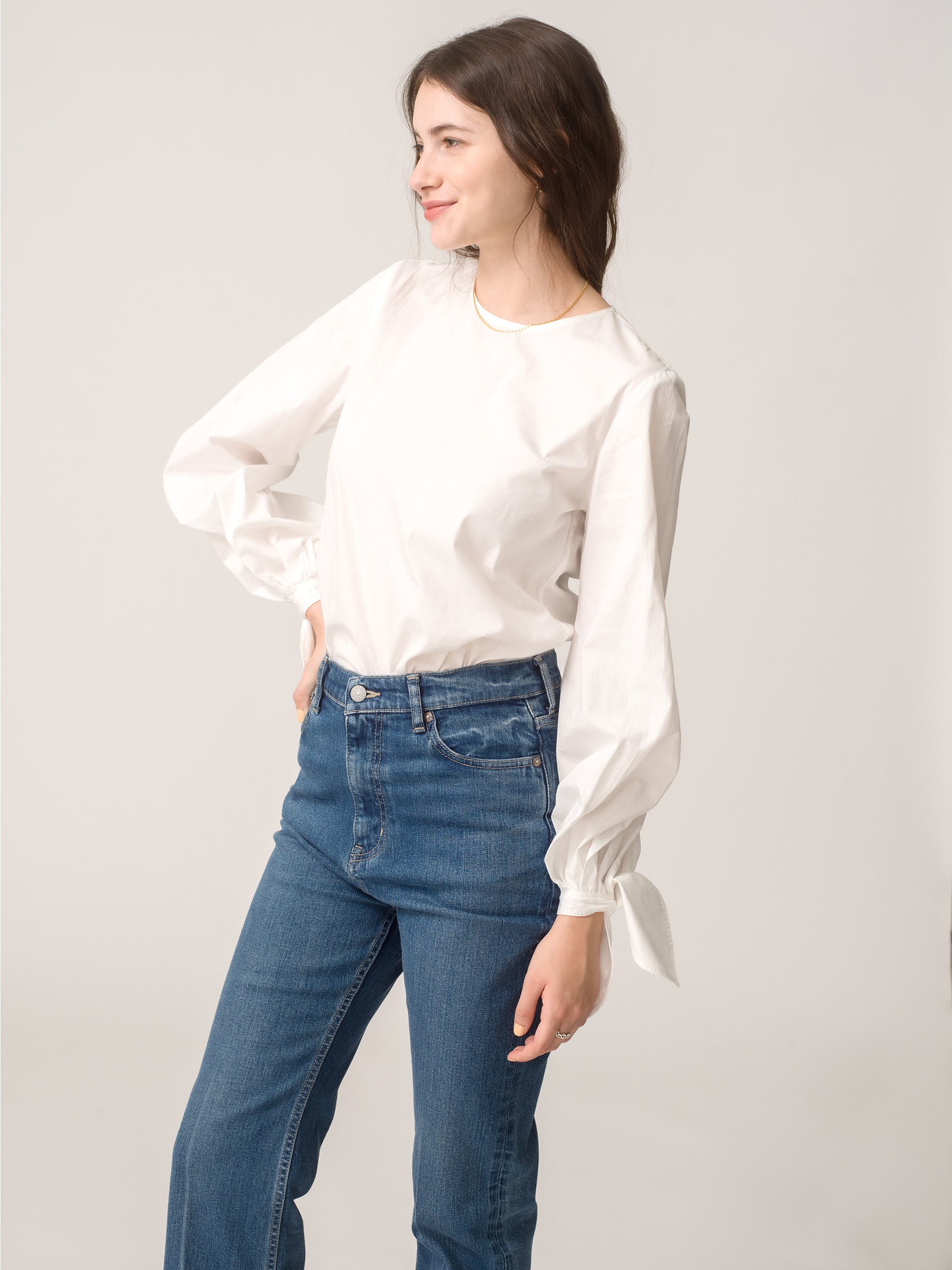 Tie Sleeves Blouse｜TEN × Ron Herman(テン)｜Ron Herman