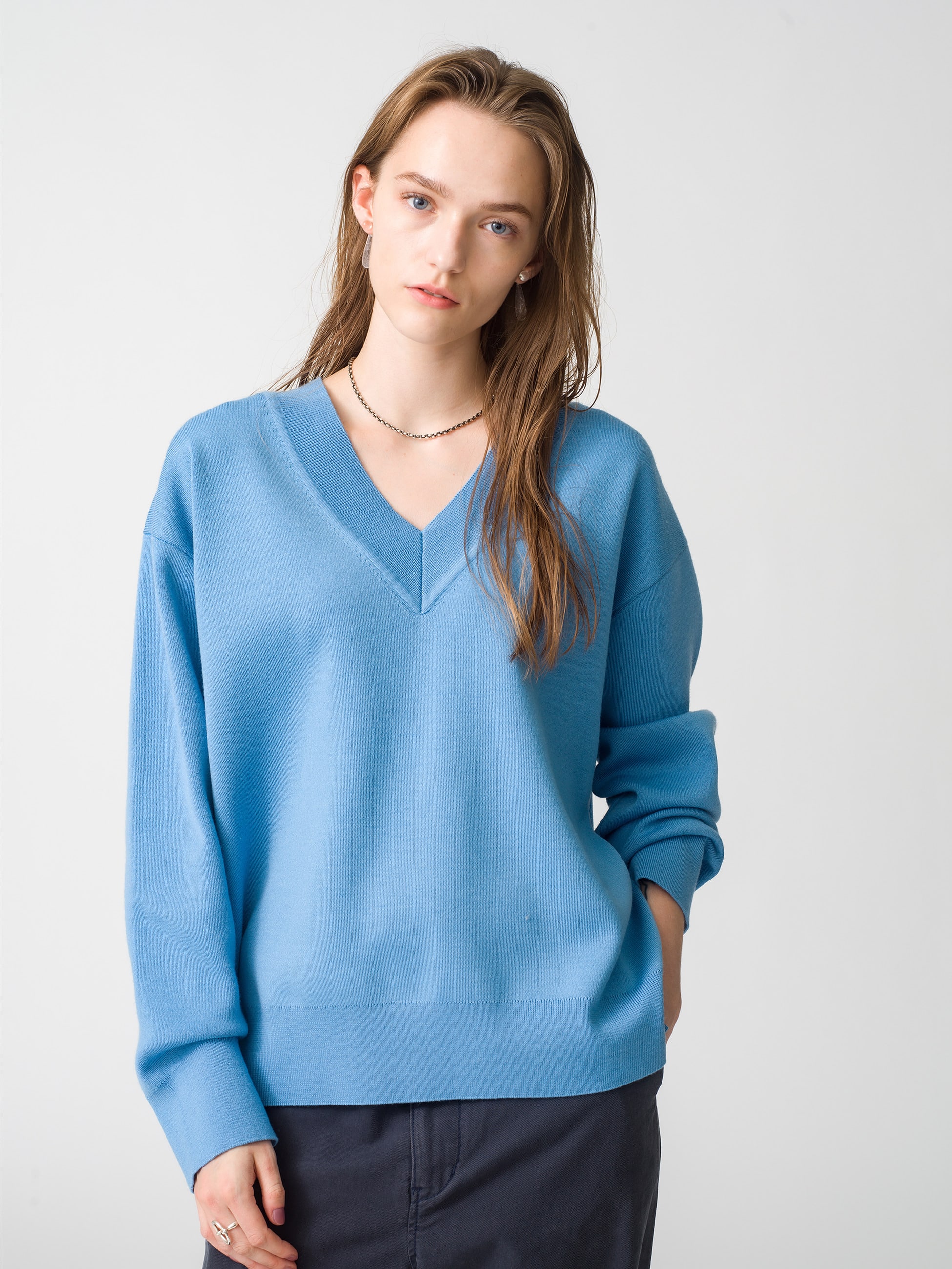 Wool Smooth V Neck Pullover｜Ron Herman(ロンハーマン)｜Ron Herman