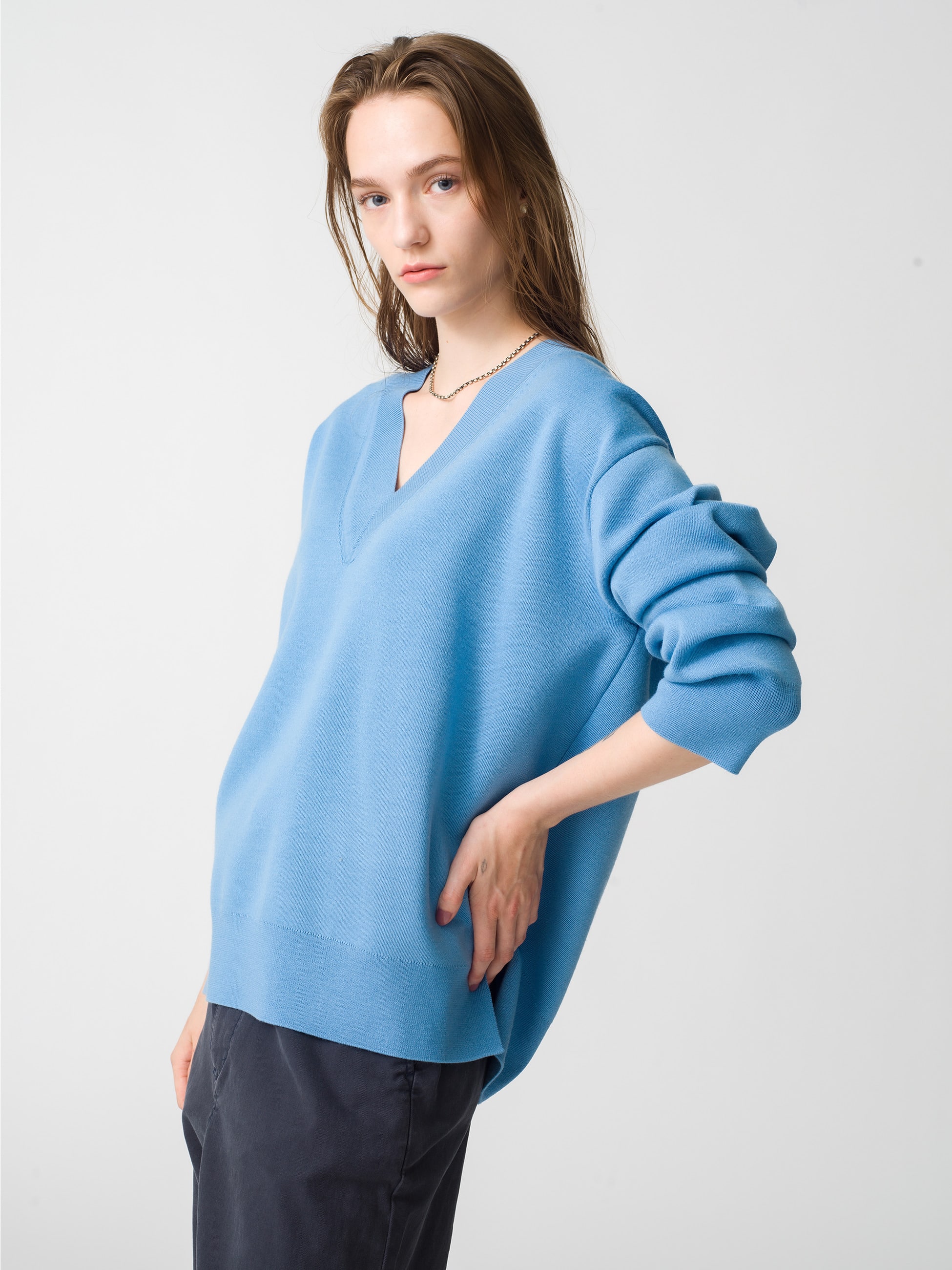 Wool Smooth V Neck Pullover｜Ron Herman(ロンハーマン)｜Ron Herman