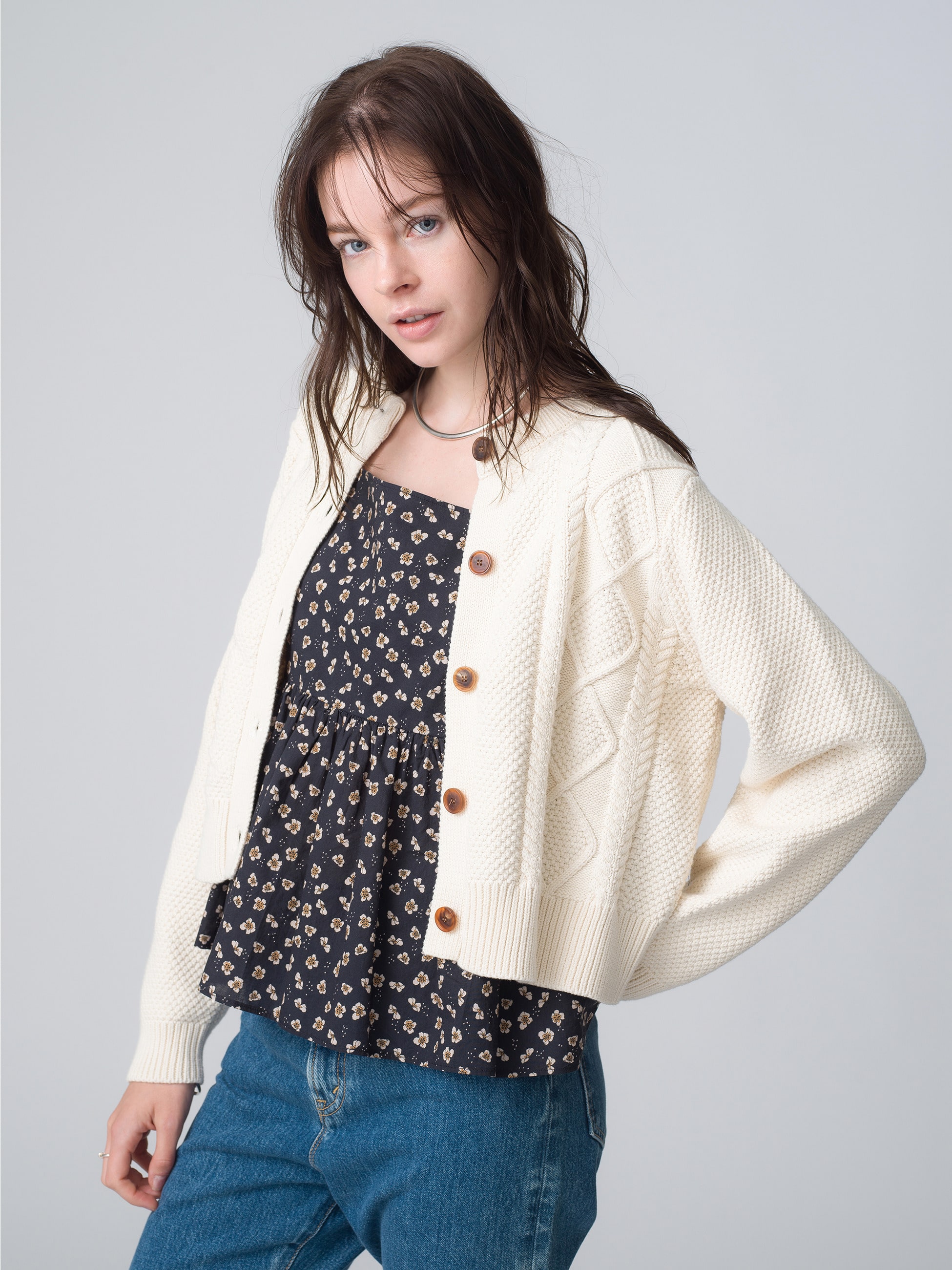 Andren Cable Cardigan