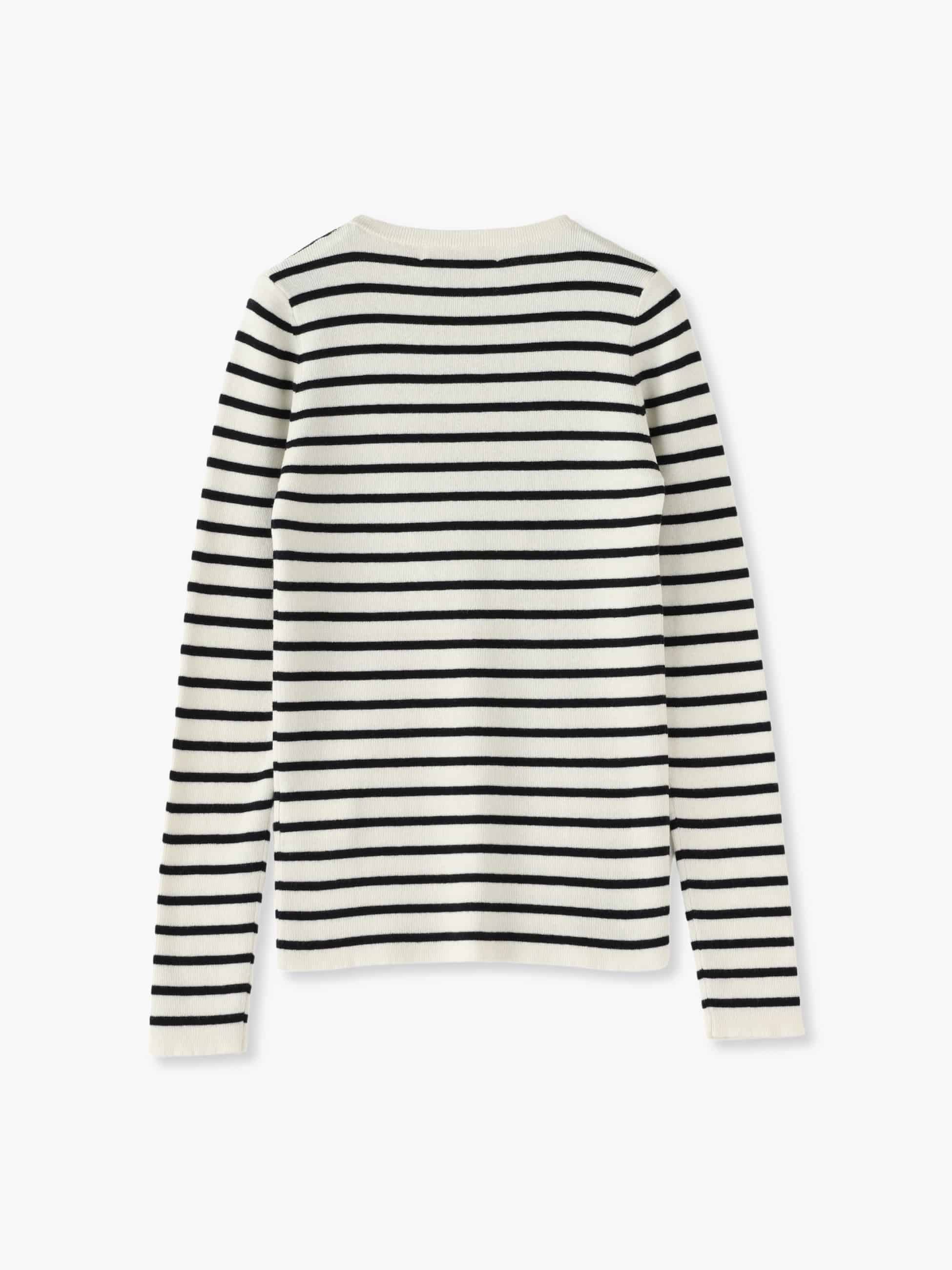 Radko Striped Pullover (green/navy)｜DEMY BY DEMYLEE(デミー バイ