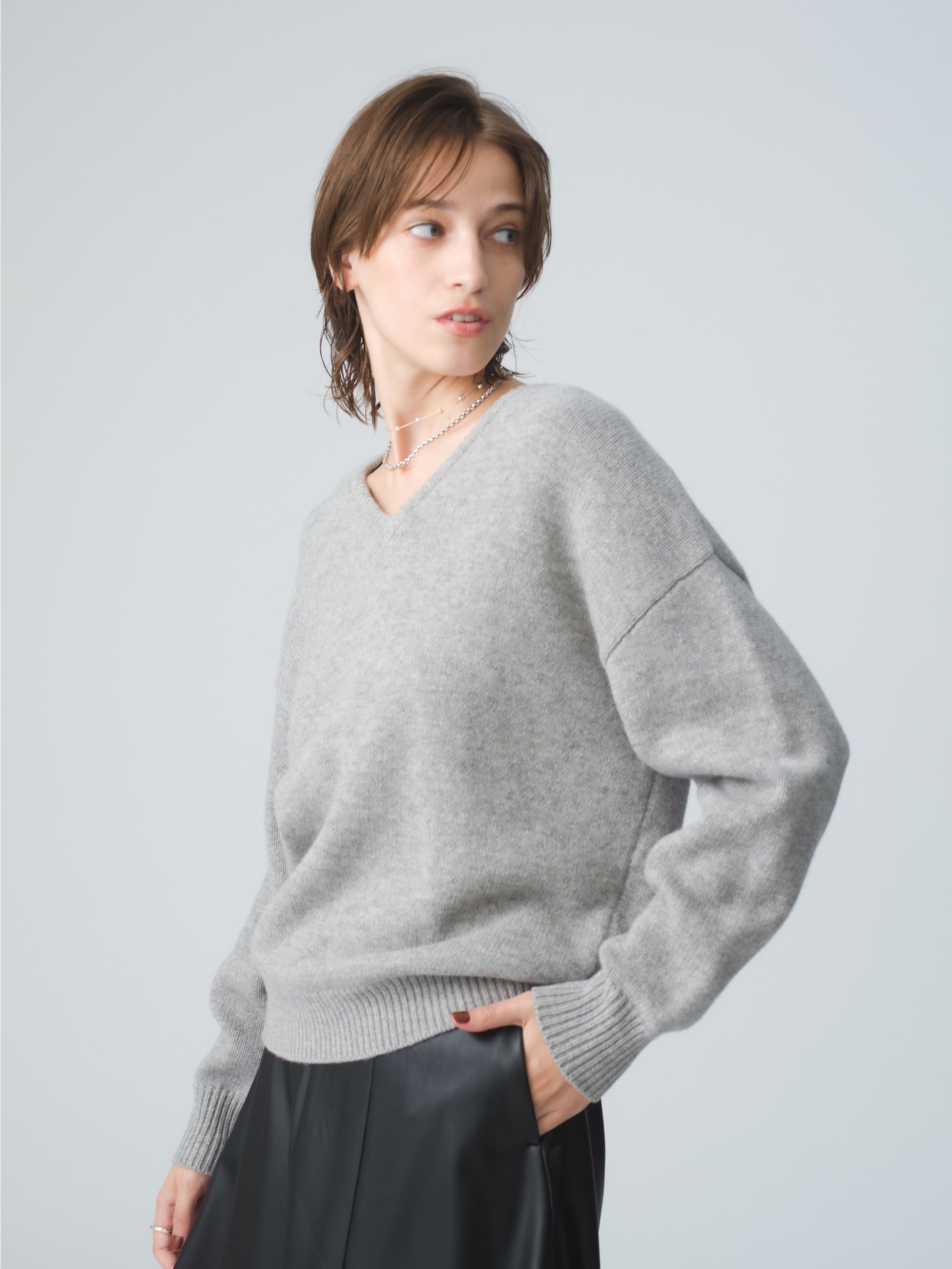 Bai V Neck Knit Pullover｜DEMY BY DEMYLEE(デミー バイ デミリー