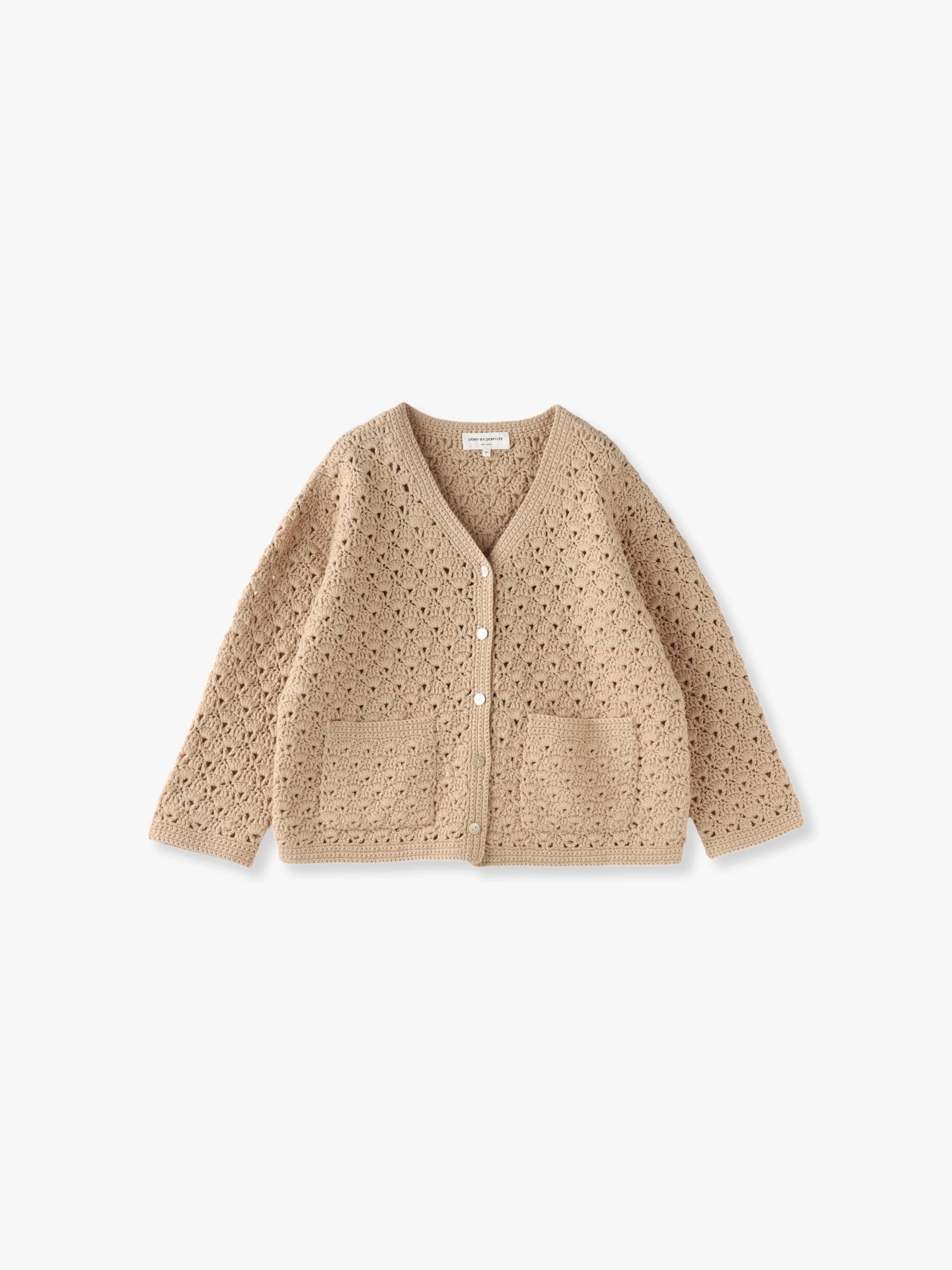 Egas Crochet Knit Cardigan｜DEMY BY DEMYLEE(デミー バイ デミリー