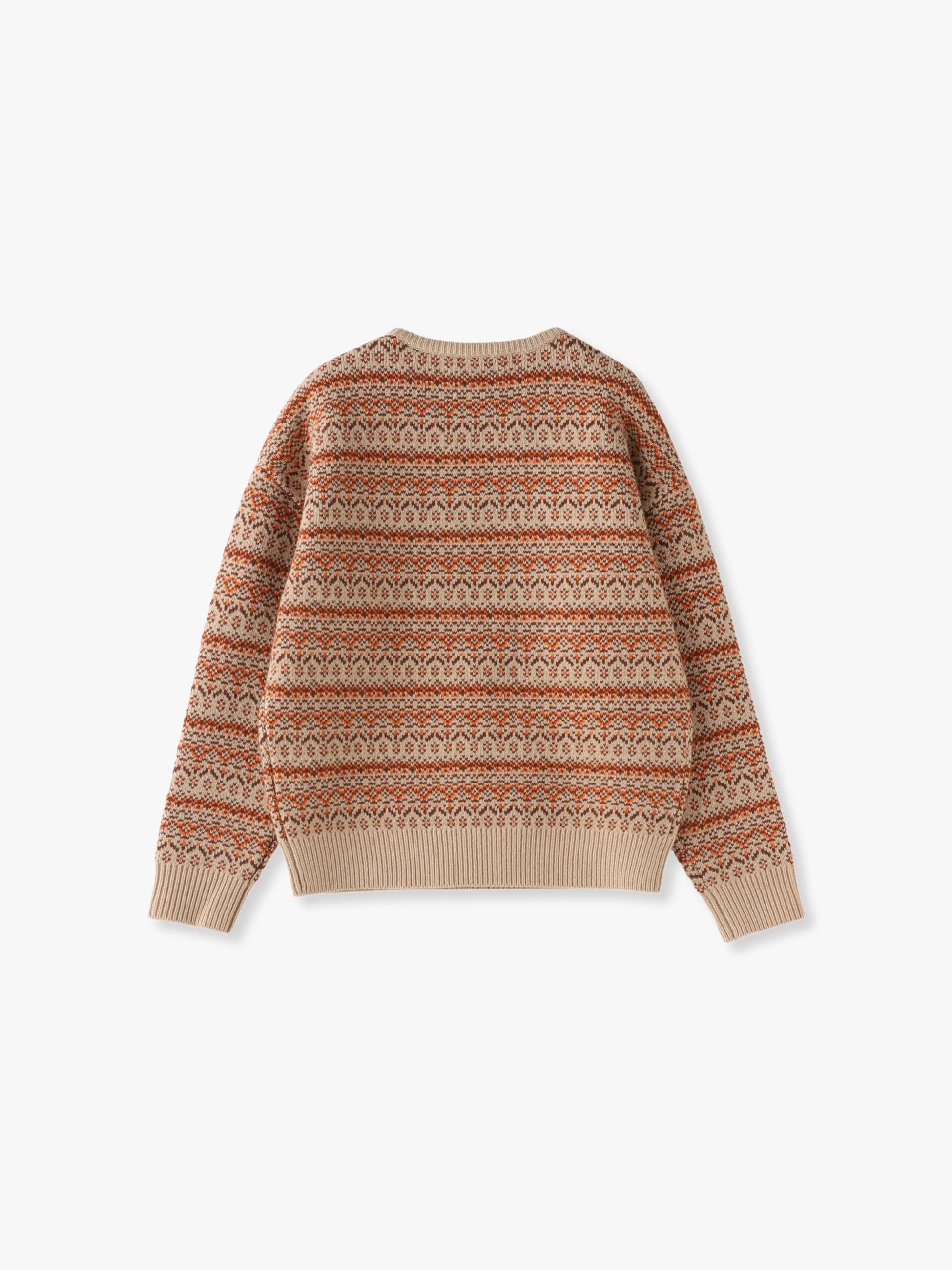 Midori Fair Isle Pattern Knit Pullover｜DEMY BY DEMYLEE(デミー