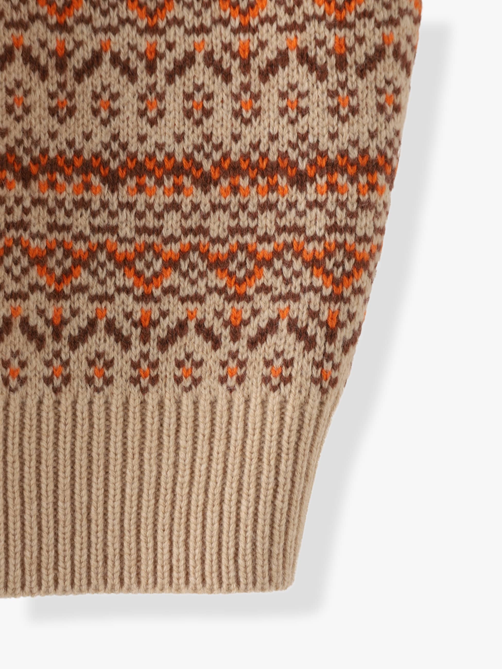 Midori Fair Isle Pattern Knit Pullover｜DEMY BY DEMYLEE(デミー