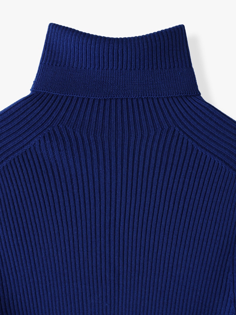 Wholegarment Turtle Neck Top【ニット】 詳細画像 royal blue 3