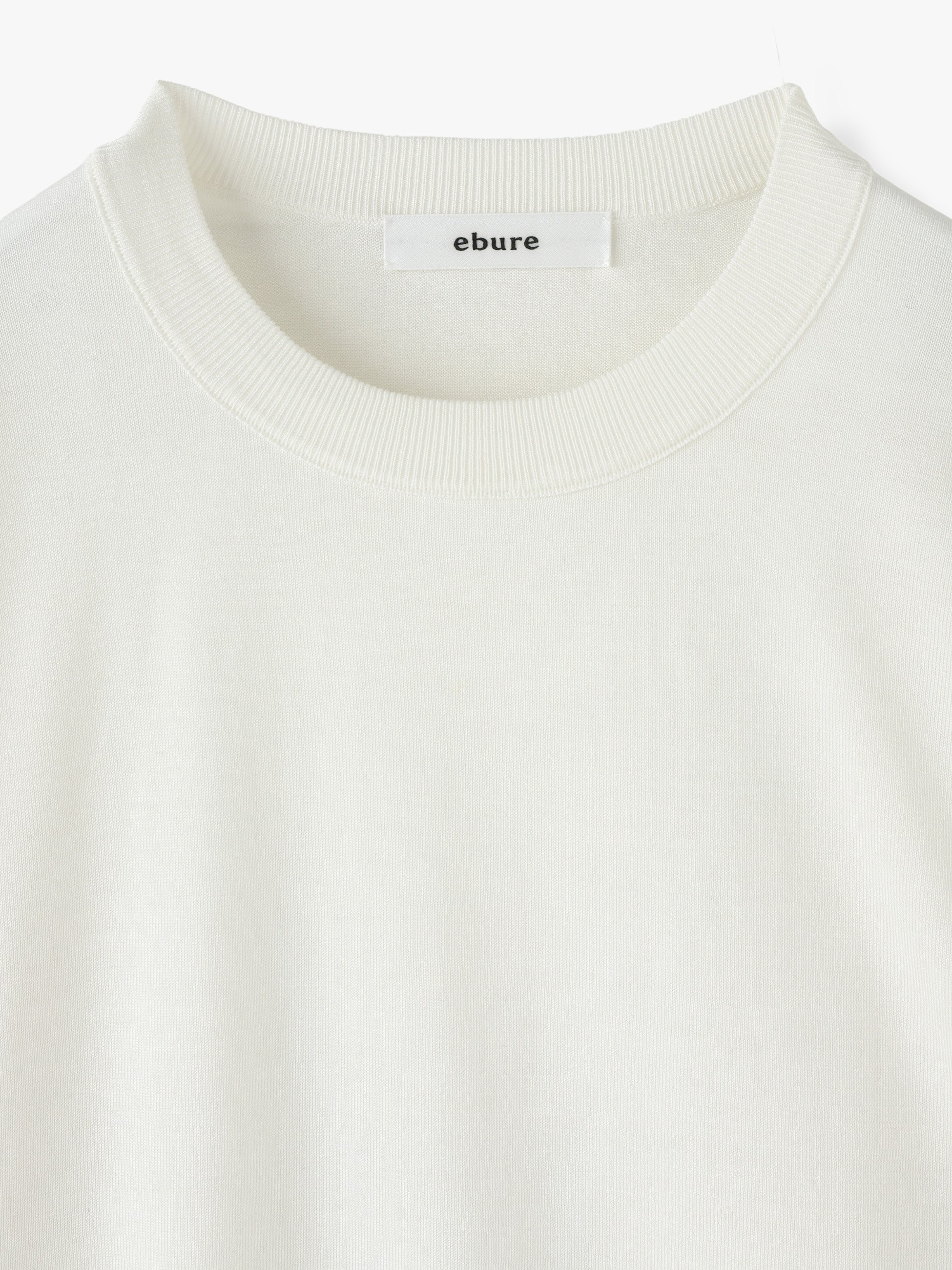 Light Silk Cotton Knit Pullover｜ebure(エブール)｜Ron Herman