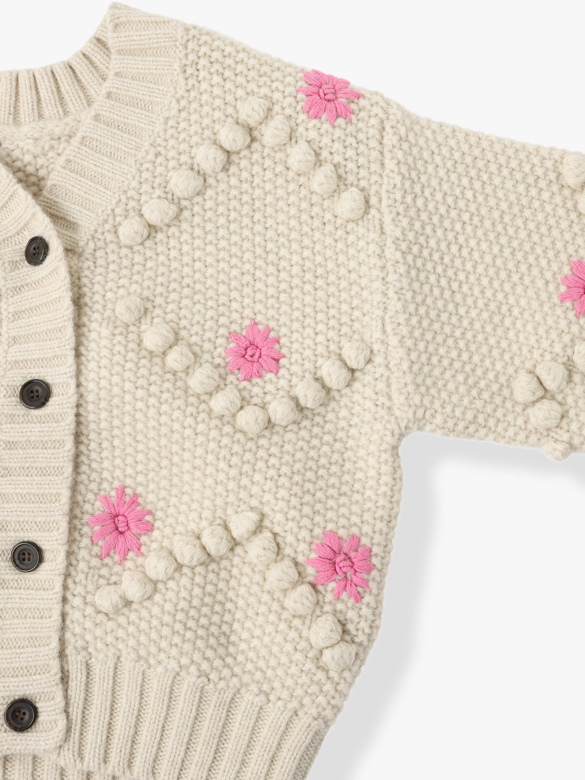 Popcorn Flower Knit Cardigan｜RHC(アールエイチシー)｜Ron Herman