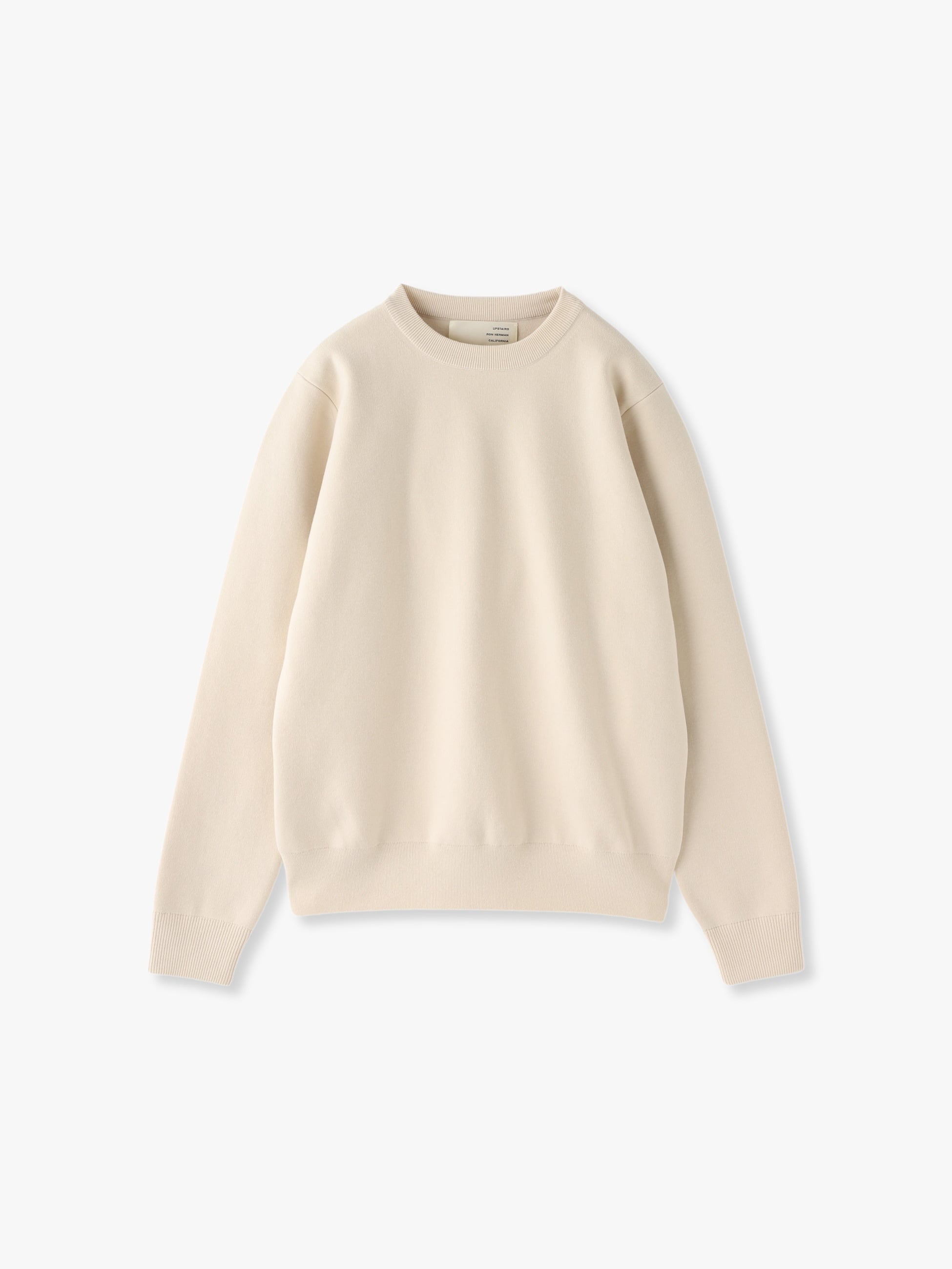 Brewed Protein Organic Cotton Knit Pullover 詳細画像 ivory 4