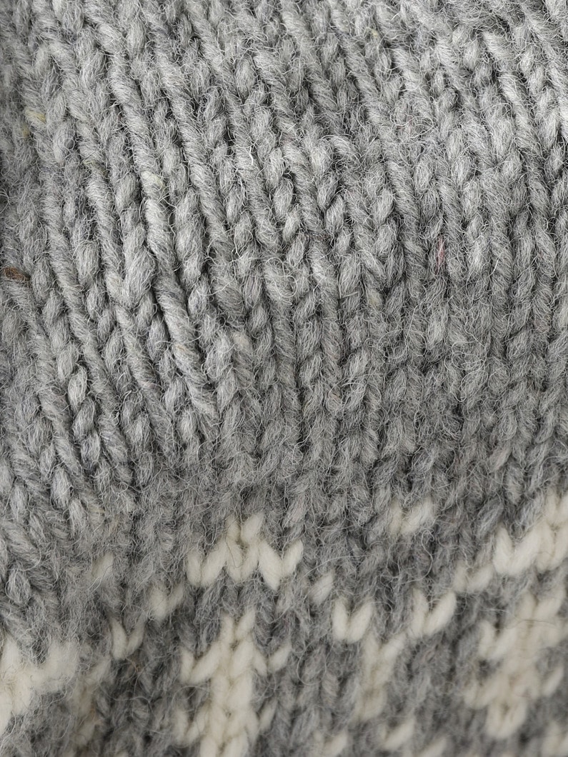 Unstable Nordic Pullover (navy/gray) 詳細画像 gray 7