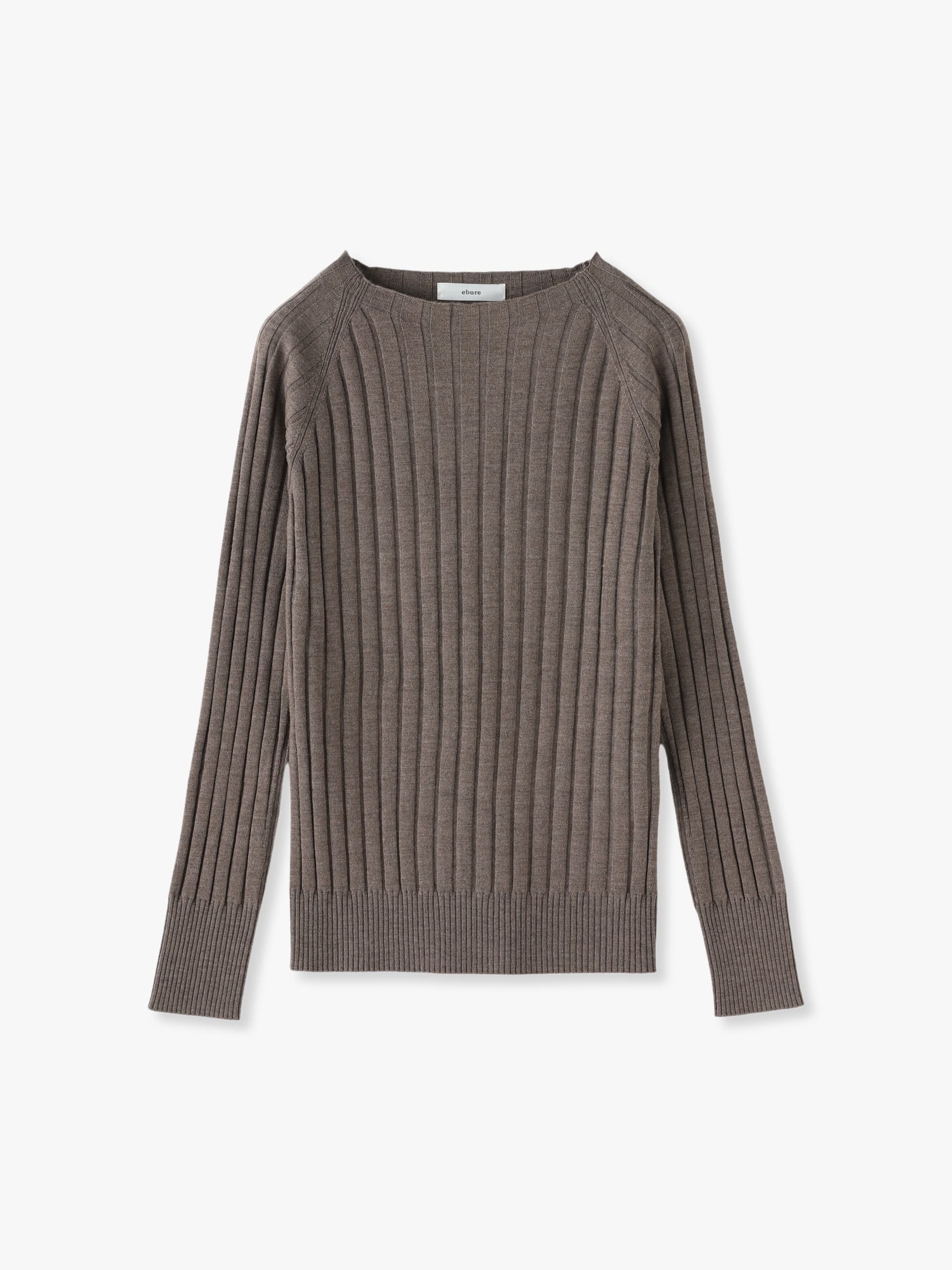 Soft Fine Wool Knit Top｜ebure(エブール)｜Ron Herman