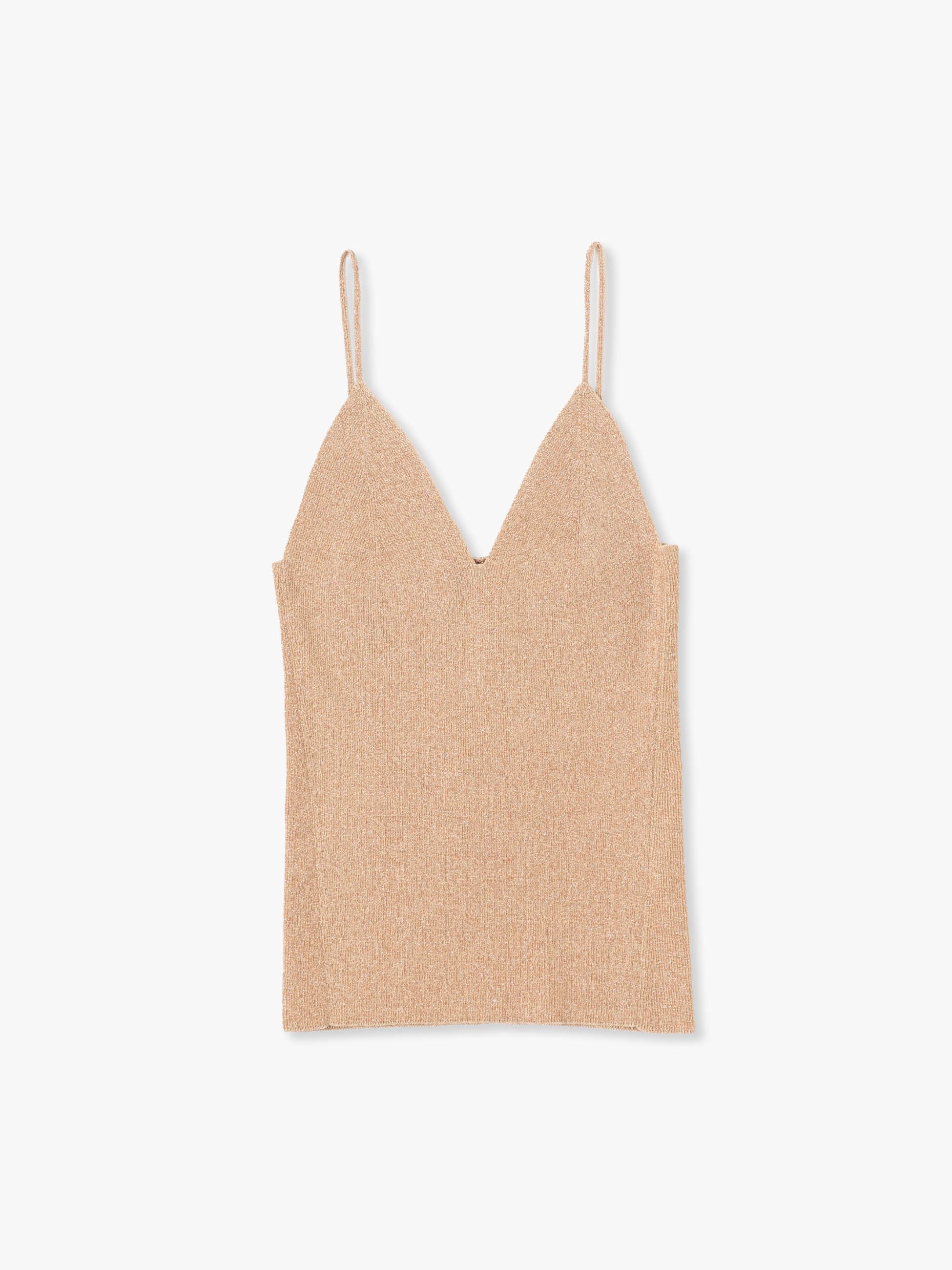 Glitter Ribbed Knit Camisole