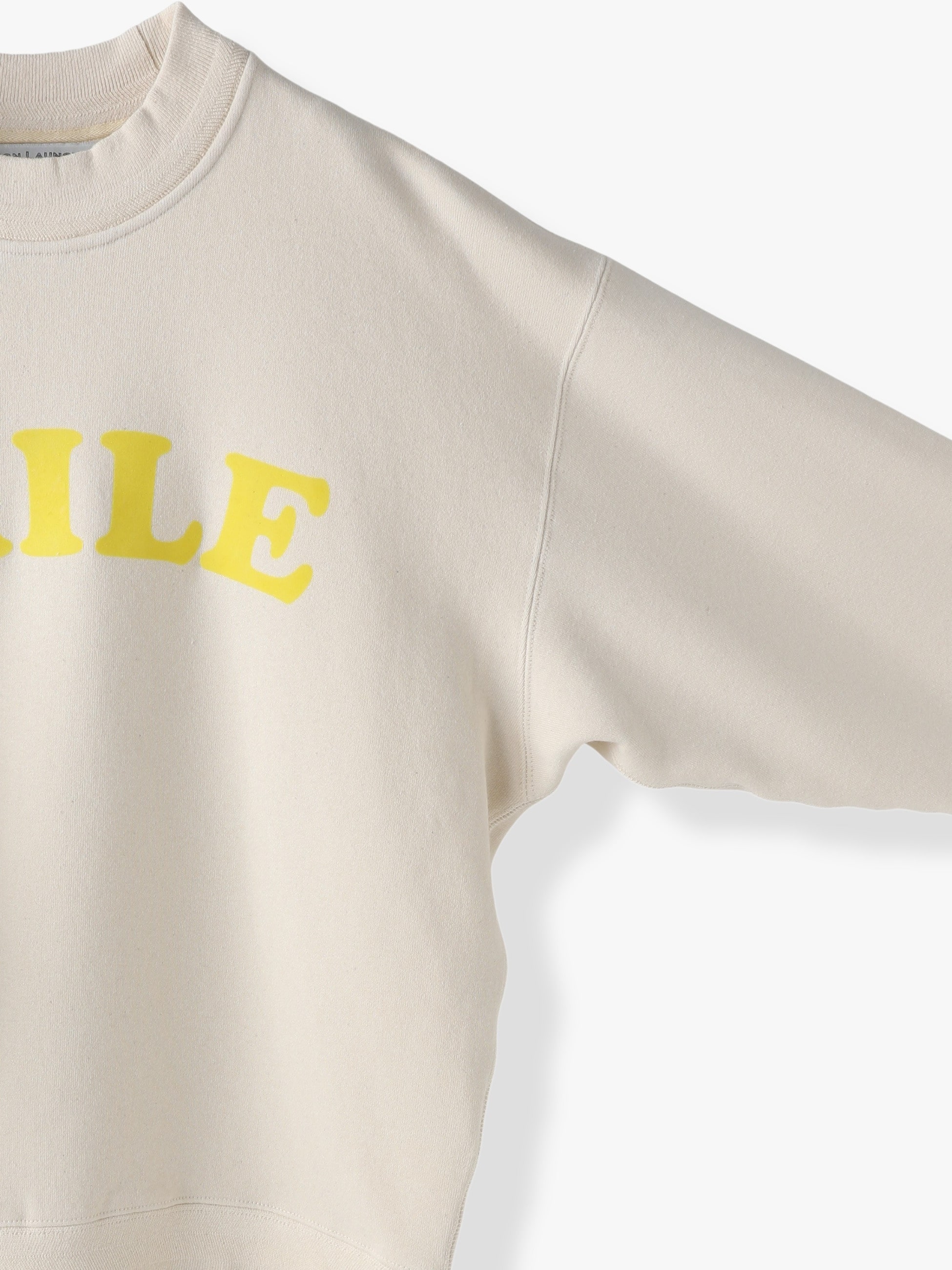 Smile Printed Sweat Pullover