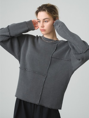 Patch Panel Waffle Pullover｜RHC(アールエイチシー)｜Ron Herman