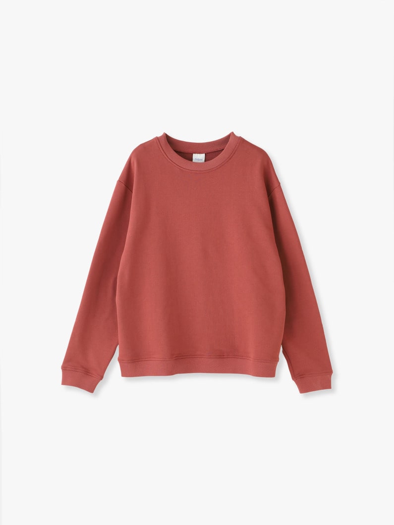 Essential Sweat Shirt (red/beige/brown) 詳細画像 red 4
