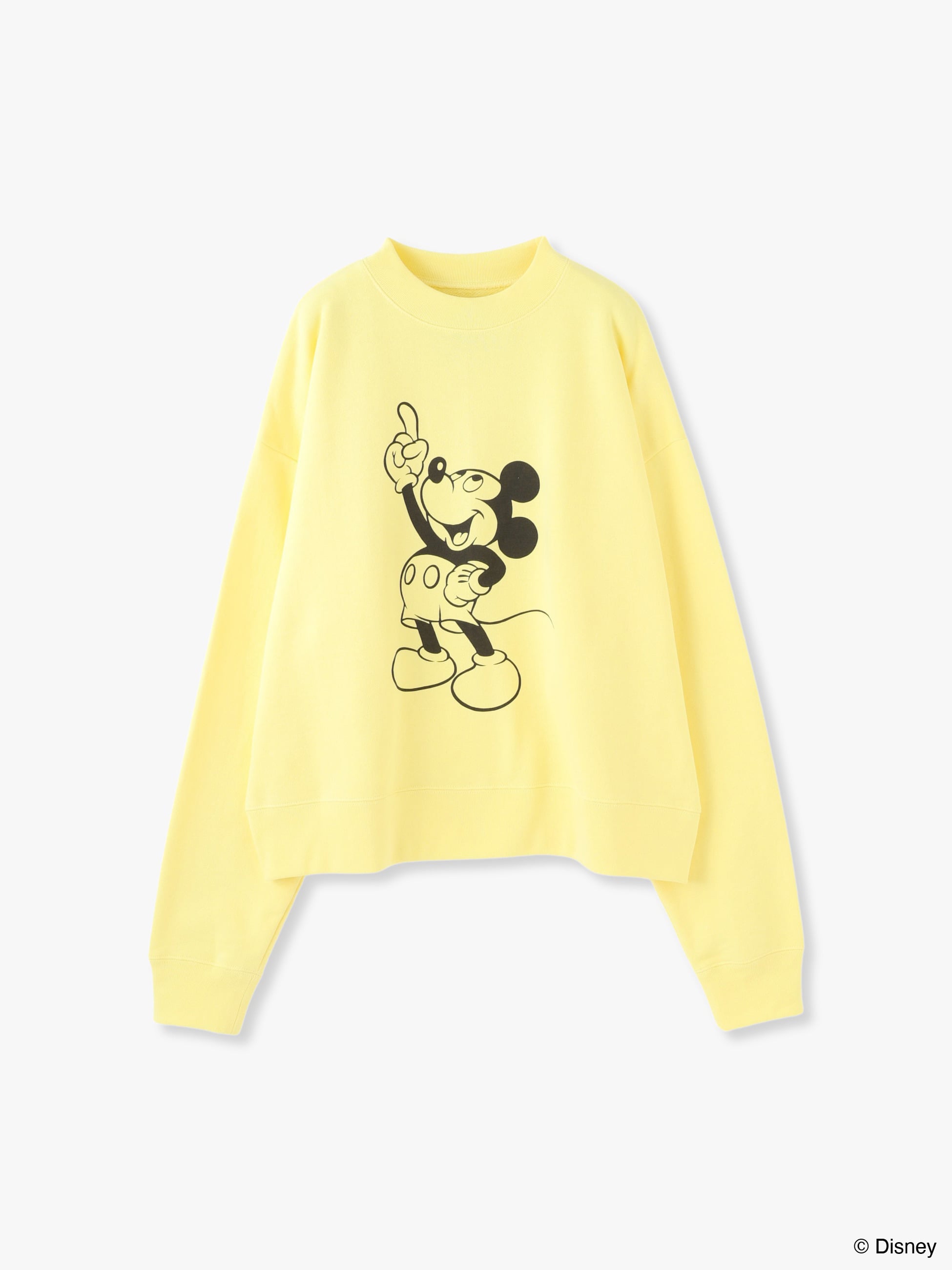 ロンハーマンRH Vintage Mickey Sweat Shirt yellow S - dgw