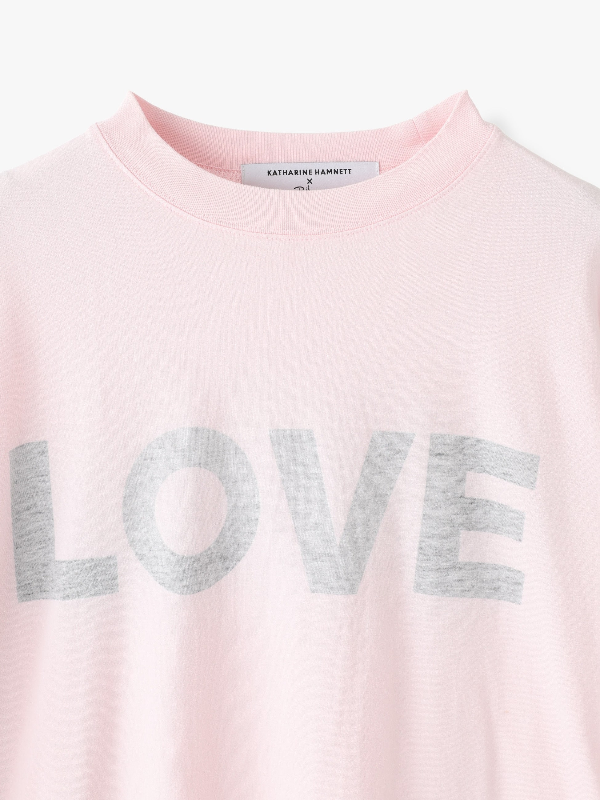 Love Slogan Long Sleeve Tee (women)｜KATHARINE HAMNETT(キャサリン