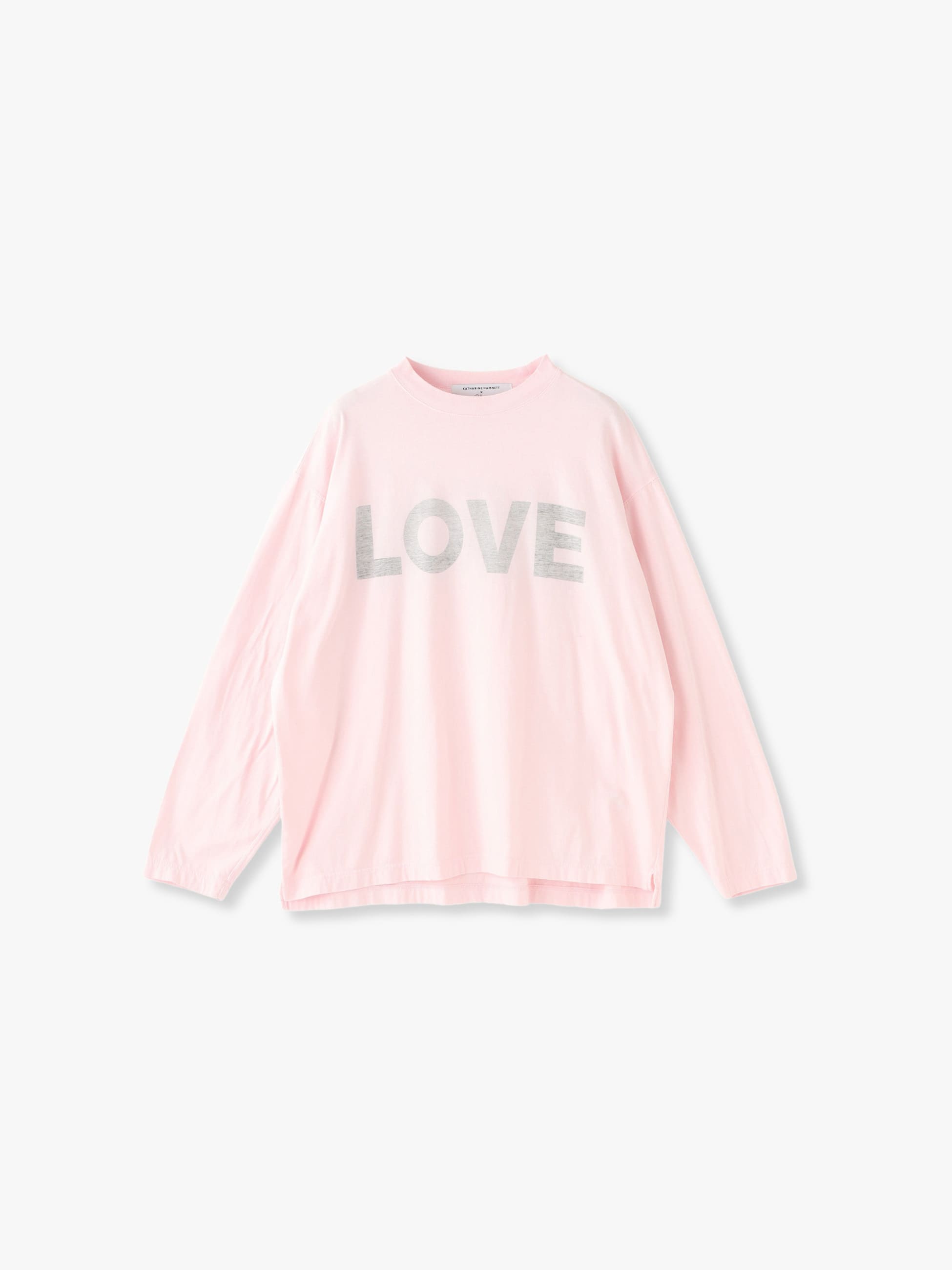 Love Slogan Long Sleeve Tee (women)｜KATHARINE HAMNETT(キャサリン