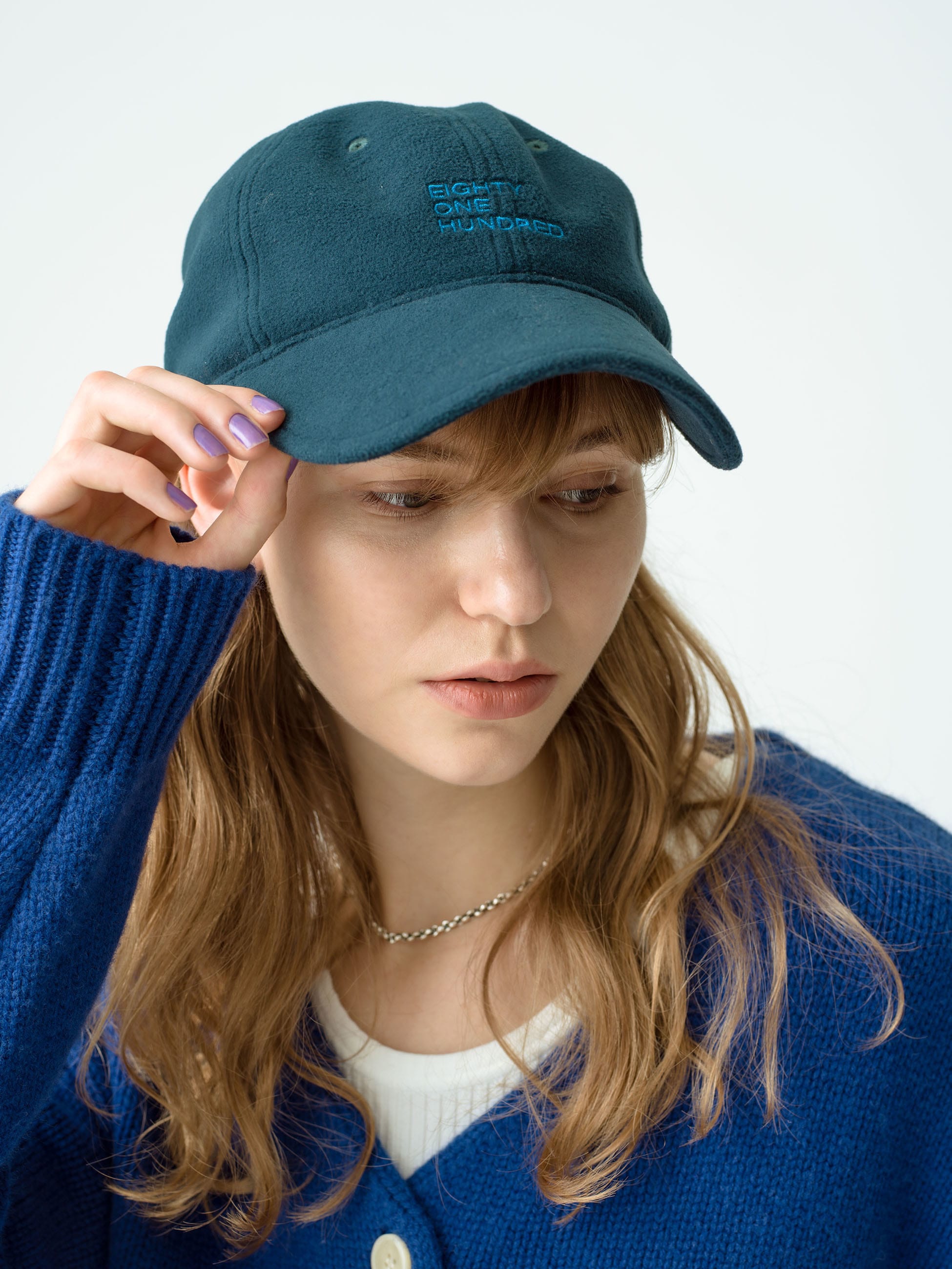 Fleece Logo Cap｜8100(エイティワンハンドレッド)｜Ron Herman