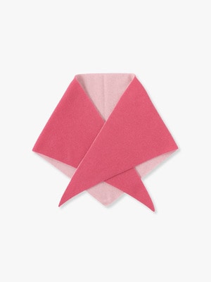 Cashmere Triangle Scarf 詳細画像 pink