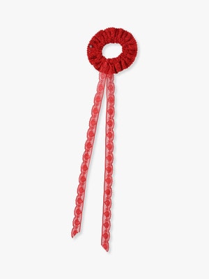 Lace Scrunchie (red) 詳細画像 red
