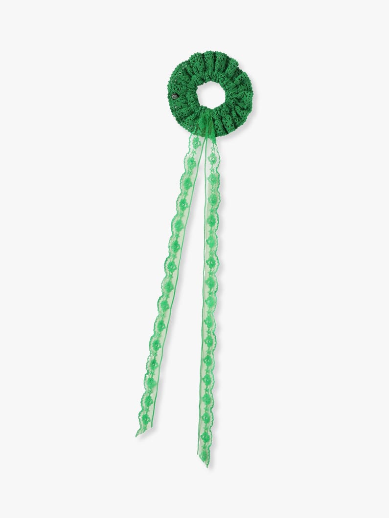 Lace Scrunchie (green) 詳細画像 green 1