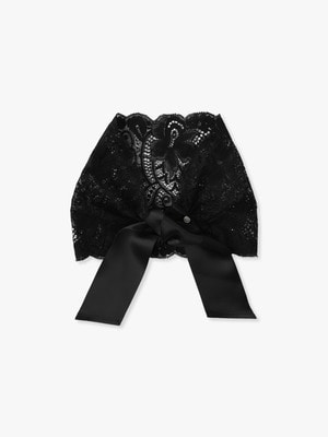 Lace Scrunchie (black)｜MERRMA(メルマ)｜Ron Herman