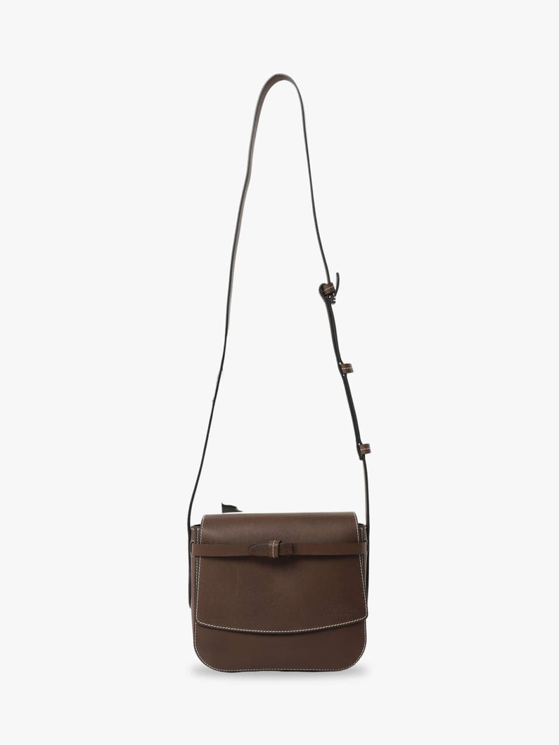 Return to Nature Cross Body Bag (dark brown)｜Anya Hindmarch