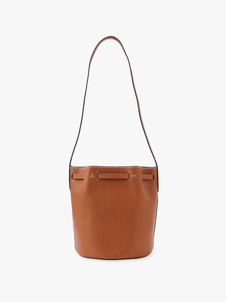 Return to Nature Small Bucket Bag (brown)｜Anya Hindmarch(アニヤ 