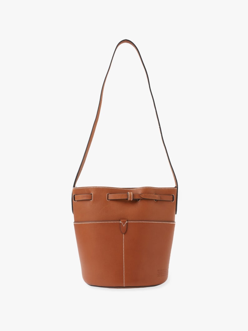 Return to Nature Small Bucket Bag (brown)｜Anya Hindmarch(アニヤ