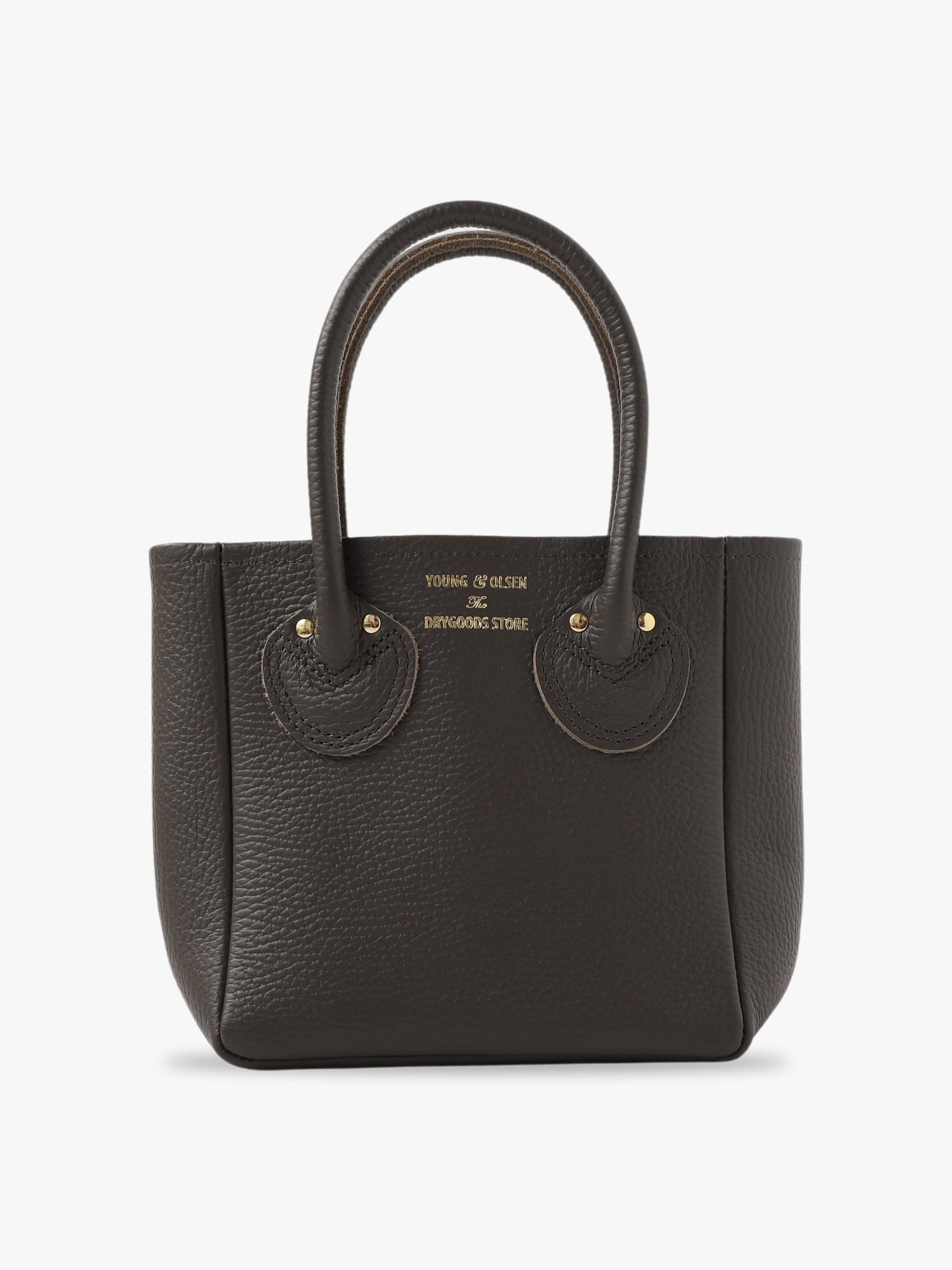 Embossed Leather Tote Bag (XS)｜YOUNG & OLSEN the DRYGOODS STORE 