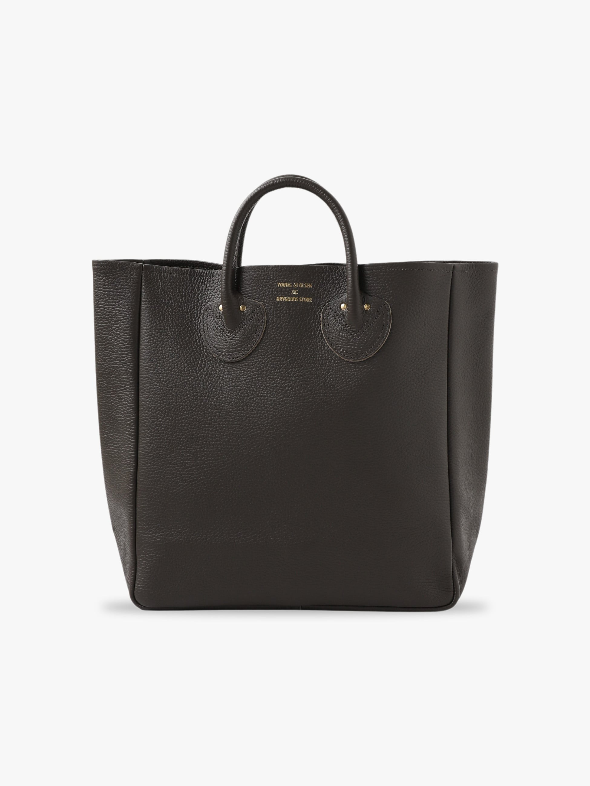 Embossed Leather Tote Bag (M)｜YOUNG & OLSEN the DRYGOODS STORE
