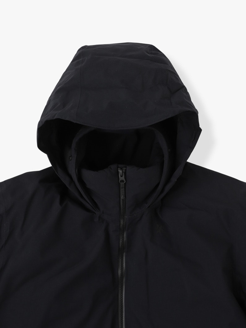 ゴアテックス スノーレンジ ダウンコート 詳細画像 black 2