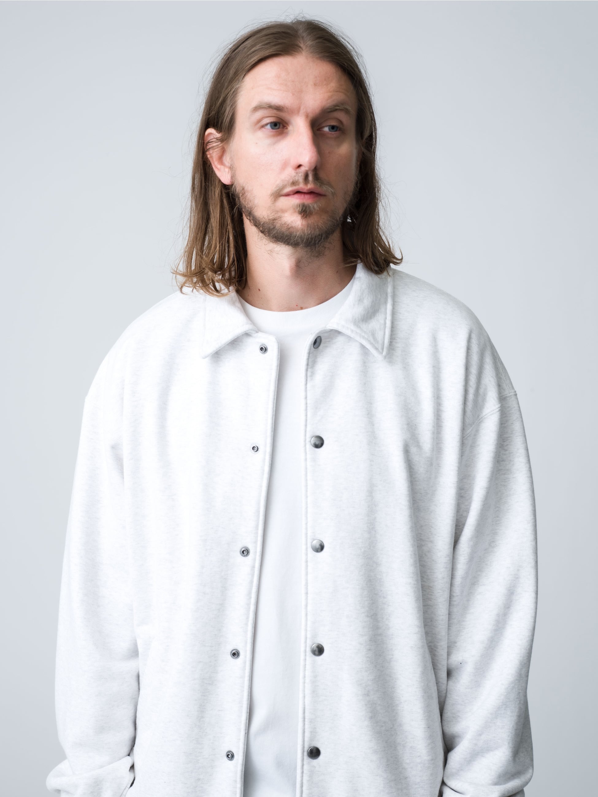 Nontwisted Yarn Bulky Sweat Coach Jacket｜Ron Herman(ロンハーマン