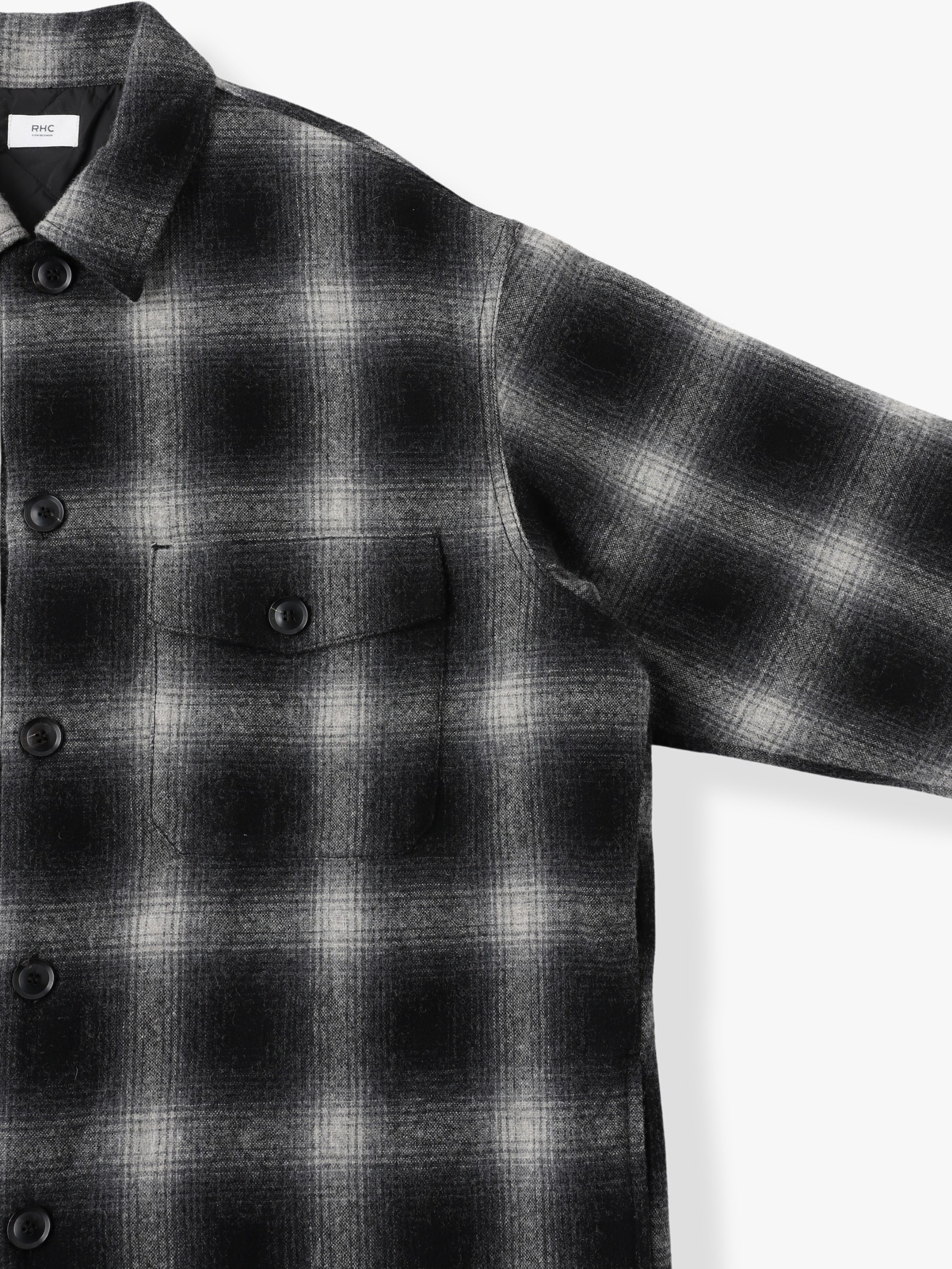 Wool Ombre CPO Shirt｜RHC(アールエイチシー)｜Ron Herman