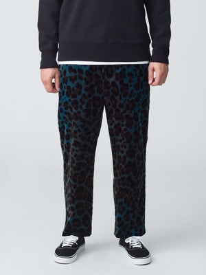 Leopard Cropped Drawcord Pants 詳細画像 multi