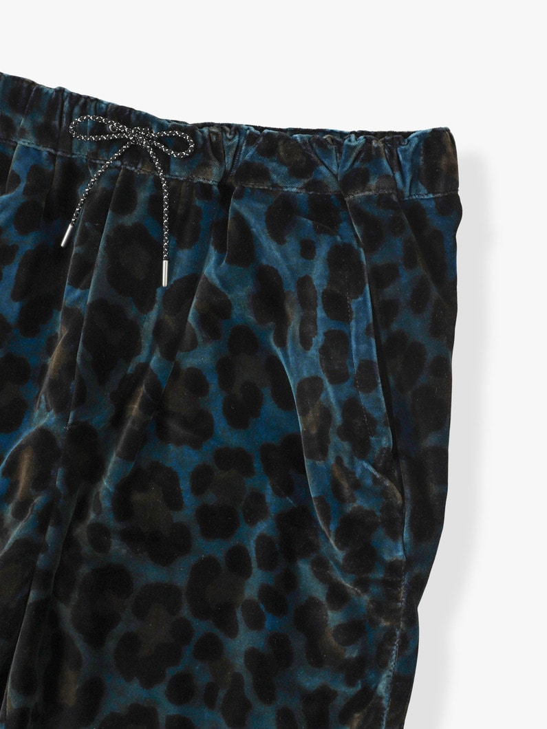 Leopard Cropped Drawcord Pants 詳細画像 multi 5