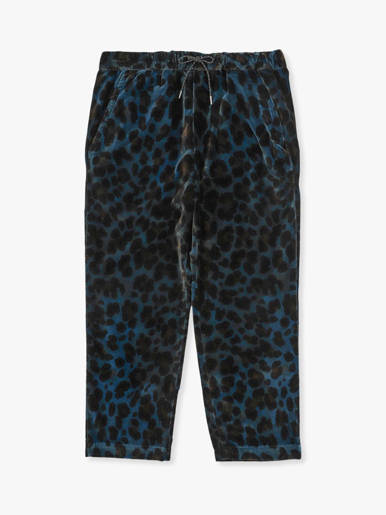Leopard Cropped Drawcord Pants 詳細画像 multi 3