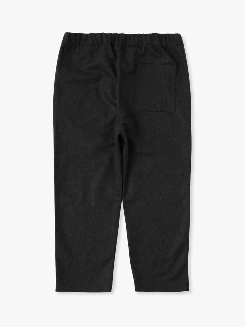 Wool Cropped Drawcord Pants 詳細画像 dark gray 4