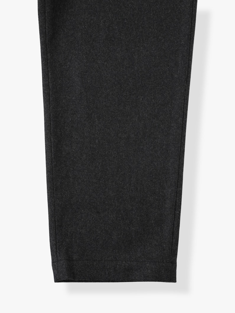 Wool Cropped Drawcord Pants 詳細画像 dark gray 7