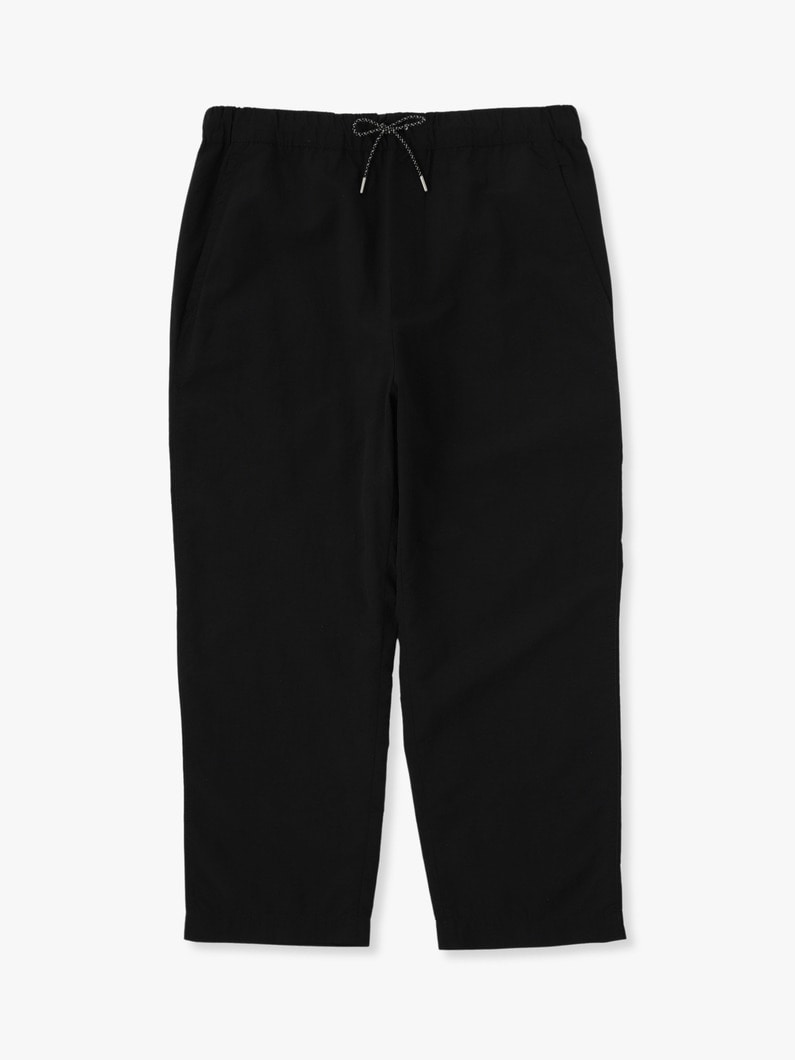 Nylon Cropped Drawcord Pants 詳細画像 black 3